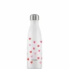 Flaske Thermosflaschen-500 ml Trinkflasche aus Edelstahl - Hearts