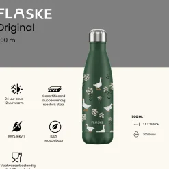 Flaske 500 ml Trinkflasche aus Edelstahl - Goose Haven< Thermosflaschen