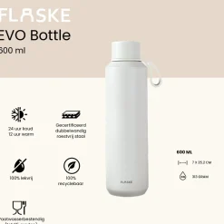 Flaske Thermosflaschen-600 ml Trinkflasche aus Edelstahl - Pale
