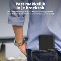 FlinQ Powerbanks^20.000 mAh Powerbank - Black
