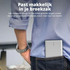 FlinQ Powerbanks-20.000 mAh Powerbank - White
