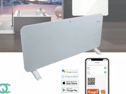 FlinQ Elektroheizungen|Elektroheizungen-2000 Watt Smart Konvektor-Heizung - White