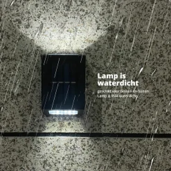 FlinQ Solar-Außenbeleuchtung|Solar-Außenbeleuchtung-Atlas Solarlampe - 2er-Pack