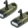 FlinQ Taschenlampen|Taschenlampen^Aufziehbare Taschenlampe - Set von 2