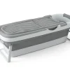 FlinQ Spa^Faltbare Badewanne - Grey/White