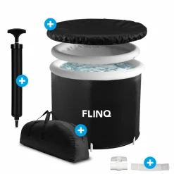 FlinQ Faltbare Outdoor-Badewanne< Spa