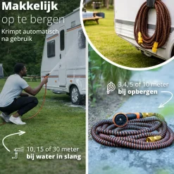 FlinQ Gartenschläuche^Flexibler Gartenschlauch - 15 Meter