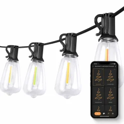 FlinQ Lichterketten|Lichterketten^Intelligente Premium Lichtgirlande - 15 Meter