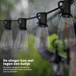 FlinQ Lichterketten|Lichterketten^Intelligente Premium Lichtgirlande - 15 Meter