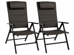 FlinQ Campingstühle Mit Verstellbarer Rückenlehne|Klappstühle-Luma Klappstühl - Set van 2