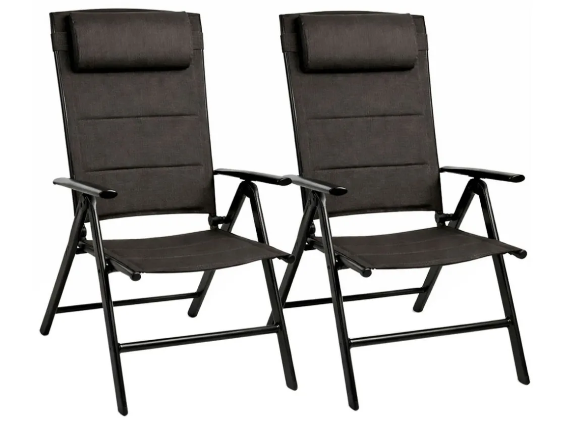FlinQ Campingstühle Mit Verstellbarer Rückenlehne|Klappstühle-Luma Klappstühl - Set van 2