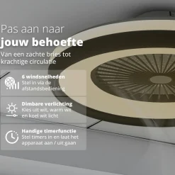FlinQ LumiFan Deckenventilator - White< Ventilatoren
