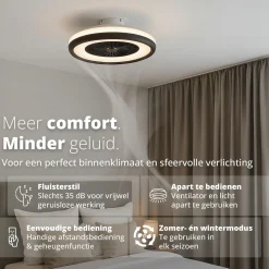 FlinQ LumiFan Deckenventilator - White< Ventilatoren