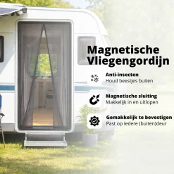 FlinQ Insektenschutz^magnetischer Fliegenvorhang - 101 x 210 cm