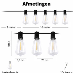 FlinQ Campinglampen Aufladbar|Campinglampen Aufladbar-Smart Solar Lichterkette