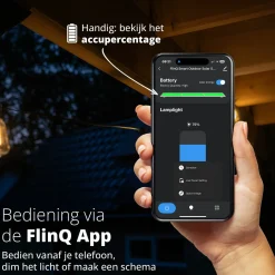 FlinQ Campinglampen Aufladbar|Campinglampen Aufladbar-Smart Solar Lichterkette