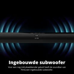 FlinQ Lautsprecher-Soundbar mit integriertem Subwoofer