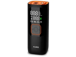 FlinQ Tragbarer Luftkompressor - Black/Orange< Camping Luftpumpen