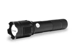FlinQ Wiederaufladbare LED Taschenlampe - Black< Taschenlampen|Taschenlampen