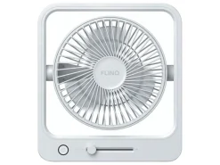FlinQ Wiederaufladbarer Tischventilator - White< Ventilatoren