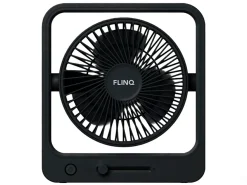 FlinQ Ventilatoren^Wiederaufladbarer Tischventilator - Black