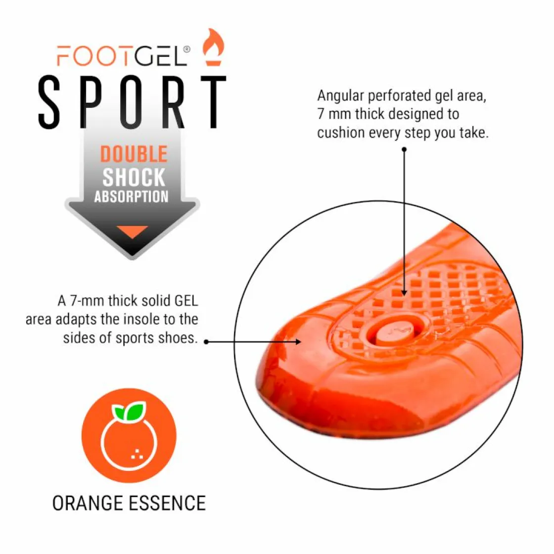 Markenlos Wanderschuhe^Footgel MultiSport Einlegesohlen