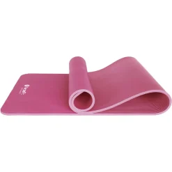 Markenlos ForzaFit 12 mm Yogamatte mit Tragegurt - Pink< Reisespiele