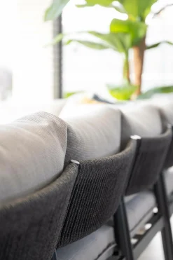 Garden Impressions Lounge Sets^Barcelona Lounge-Diningset - Dark Grey