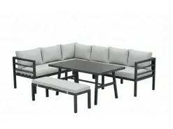 Garden Impressions Lounge Sets^Bleco II Lounge-Diningset - desert sand