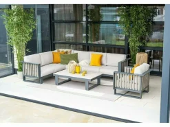 Garden Impressions Gartentische-Bologna 130x70 cm Loungetisch