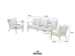 Garden Impressions Lounge Sets-Chicago Stuhl-Sofa-Loungeset