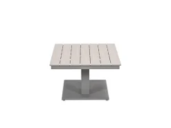 Garden Impressions Gartentische-Cyprus 150 x 87 cm verstellbarer Couchtisch – Taupe