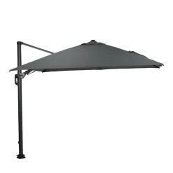 Garden Impressions Sonnenschirme^Hawaii Deluxe quadrat Sonnenschirm - Grey
