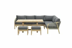 Garden Impressions Santos Lounge-Dining Set - 5-teilig - Rechts< Lounge Sets