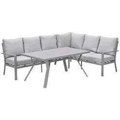 Garden Impressions Lounge Sets^Senja 3-teiliges Lounge-Essset rechts – Sand