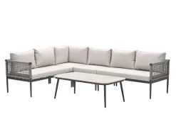 Garden Impressions Lounge Sets-Teramon Lounge Eckbank - Taupe