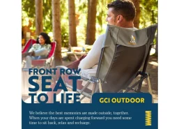 Markenlos GCI Roadtrip Rocker Camping Schaukelstuhl< Faltstühle