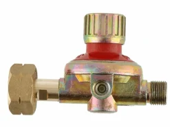 Gimeg Gasdruckregler^0,5-1,5 bar Kombi X 3/8" li verstellbarer Druckregler