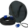 Gimeg Cee Kabels^20 Meter CEE-Verlängerungskabel mit Tasche und Adapter