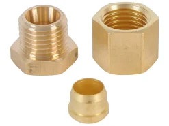 Gimeg Gas Klemmringverschraubungen^6/8 mm Endstück