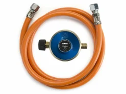 Gimeg Campingaz 29 mbar 1/4 " li Gasdruckregler-Set< Gasdruckregler