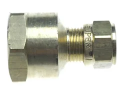 Gimeg gerade Spitzenstück - 1/4 Zoll Innengewinde x 10 mm< Gas Klemmringverschraubungen