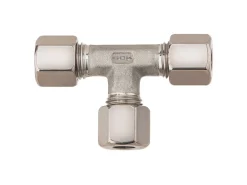 Gimeg Gas Klemmringverschraubungen^gerade Spitzenstück - 3/8 Zoll außen x 8 mm