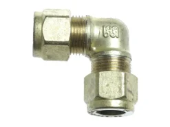 Gimeg Gas Klemmringverschraubungen-Stahl Winkel - 8 x 8 mm
