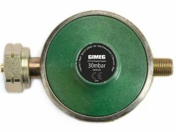 Gimeg Gasdruckregler-Universal 30 mbar Kombi X 1/4" links Gasdruckregler