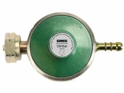Gimeg Gasdruckregler-Universal 50 mbar Schlauchtülle Gasdruckregler