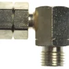 Gimeg Gas Klemmringverschraubungen^Winkel - 1/4 links männlich x 1/4 links weiblich