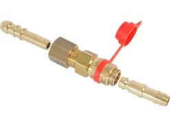 Gimeg Gas Schlauchverbinder|Gas Schnellkupplungen^2x Schlauchadapter mit Schnellkupplung