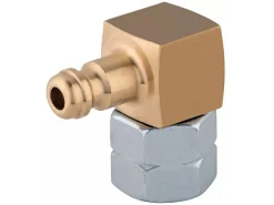 GOK Gas Schnellkupplungen^1-fach 1/4" Links Winkel-Schnellkupplung