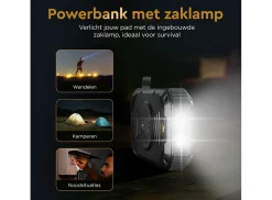 Markenlos Golden Sound Solar-Powerbank - 30.000 mAh< Powerbanks